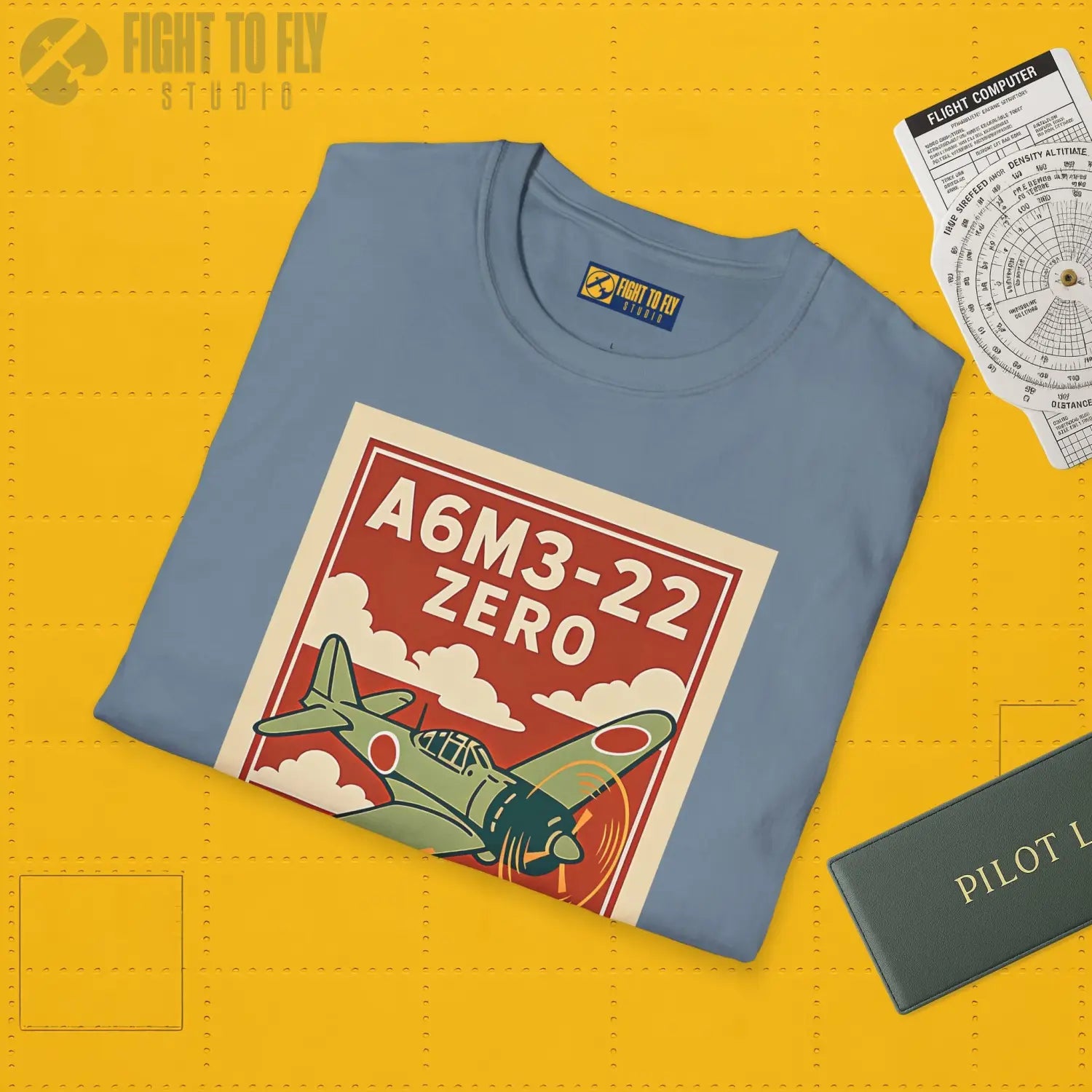 A6M Zero Premium Full Graphic T-Shirt - Pilot gifts - WWII warbird t-shirt
