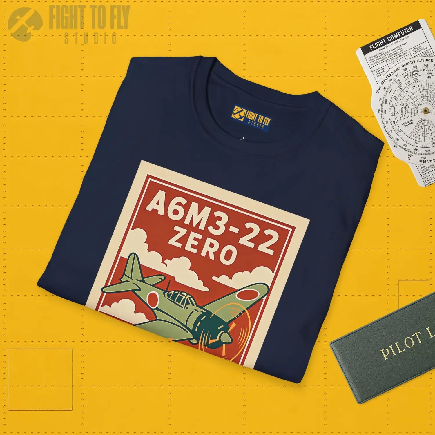 A6M Zero Premium Full Graphic T-Shirt - Pilot gifts - WWII warbird t-shirt