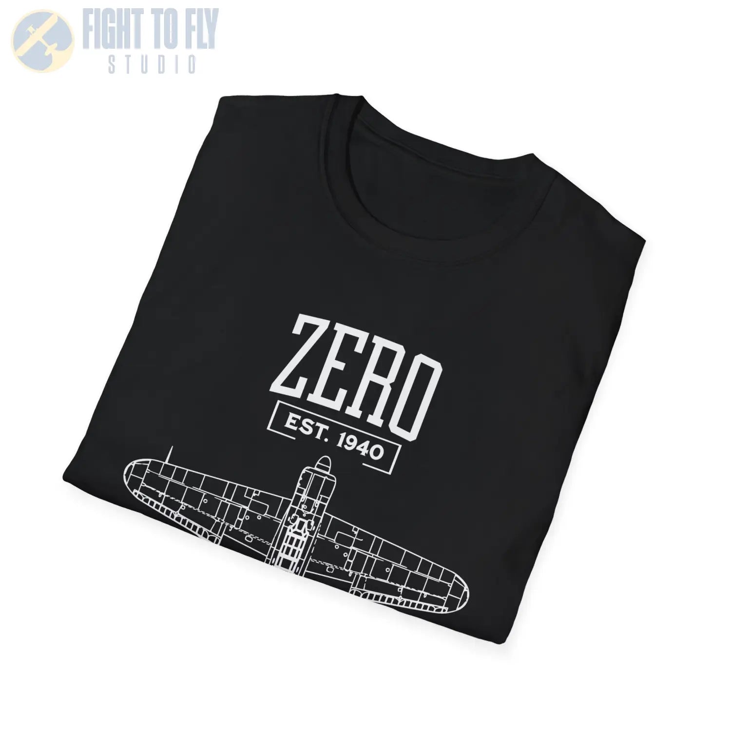 A6M Zero - T-Shirt - Pilot gifts - WWII warbird t-shirt