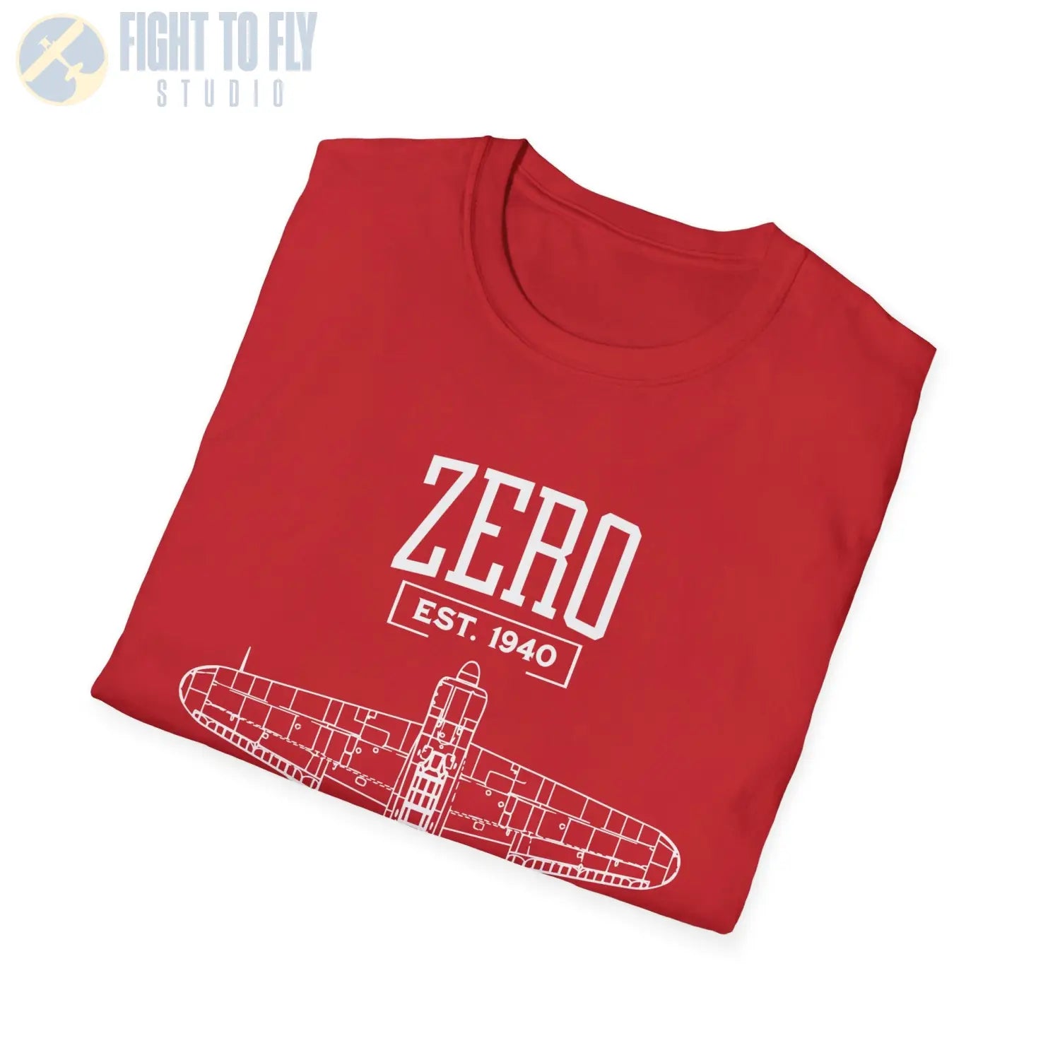 A6M Zero - T-Shirt - Pilot gifts - WWII warbird t-shirt