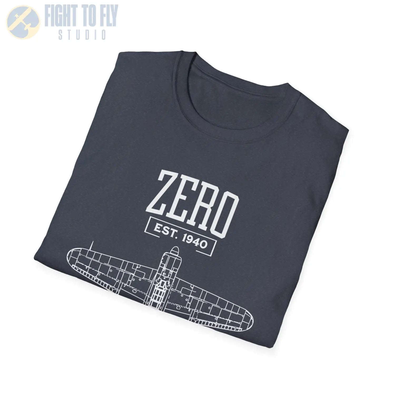 A6M Zero - T-Shirt - Pilot gifts - WWII warbird t-shirt