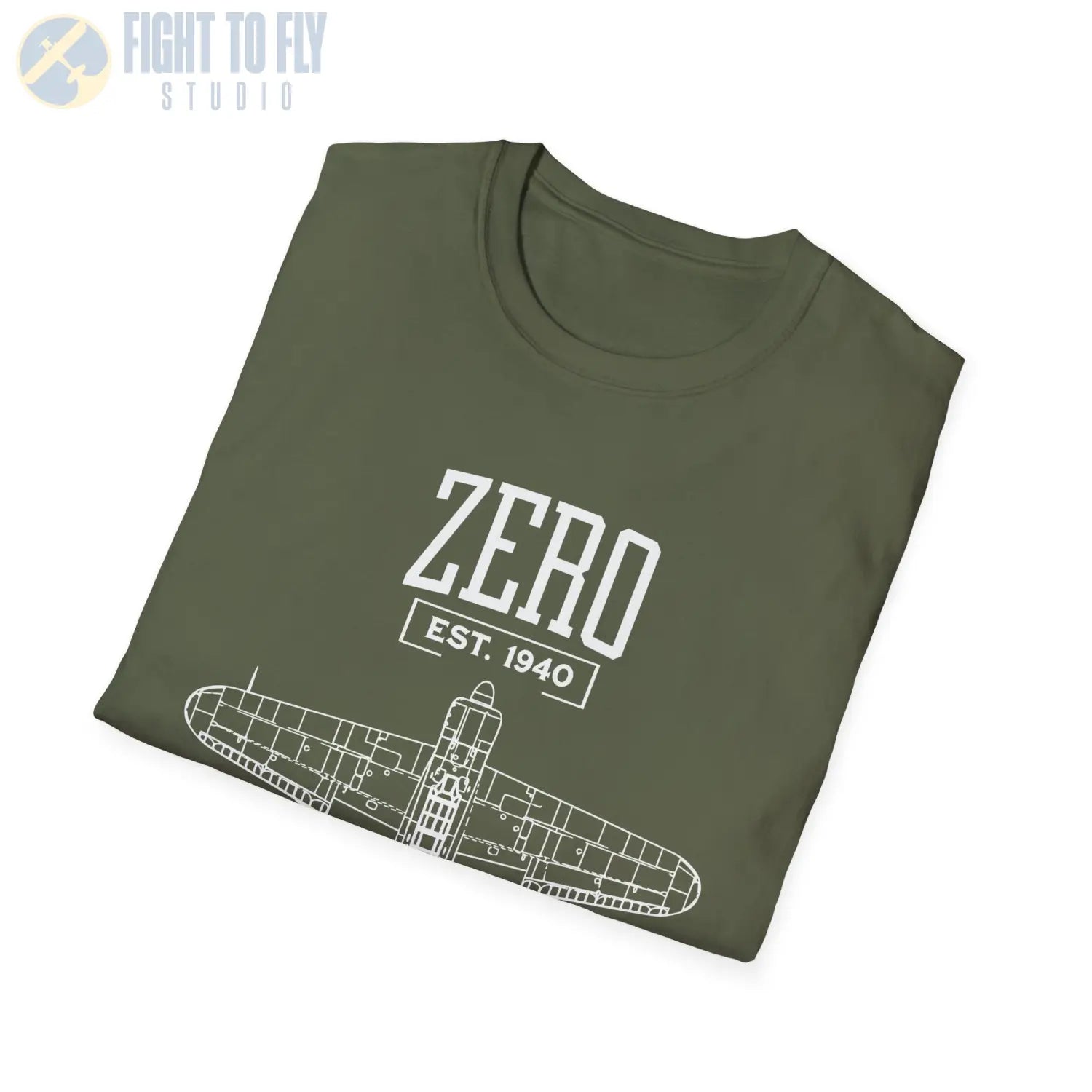 A6M Zero - T-Shirt - Pilot gifts - WWII warbird t-shirt