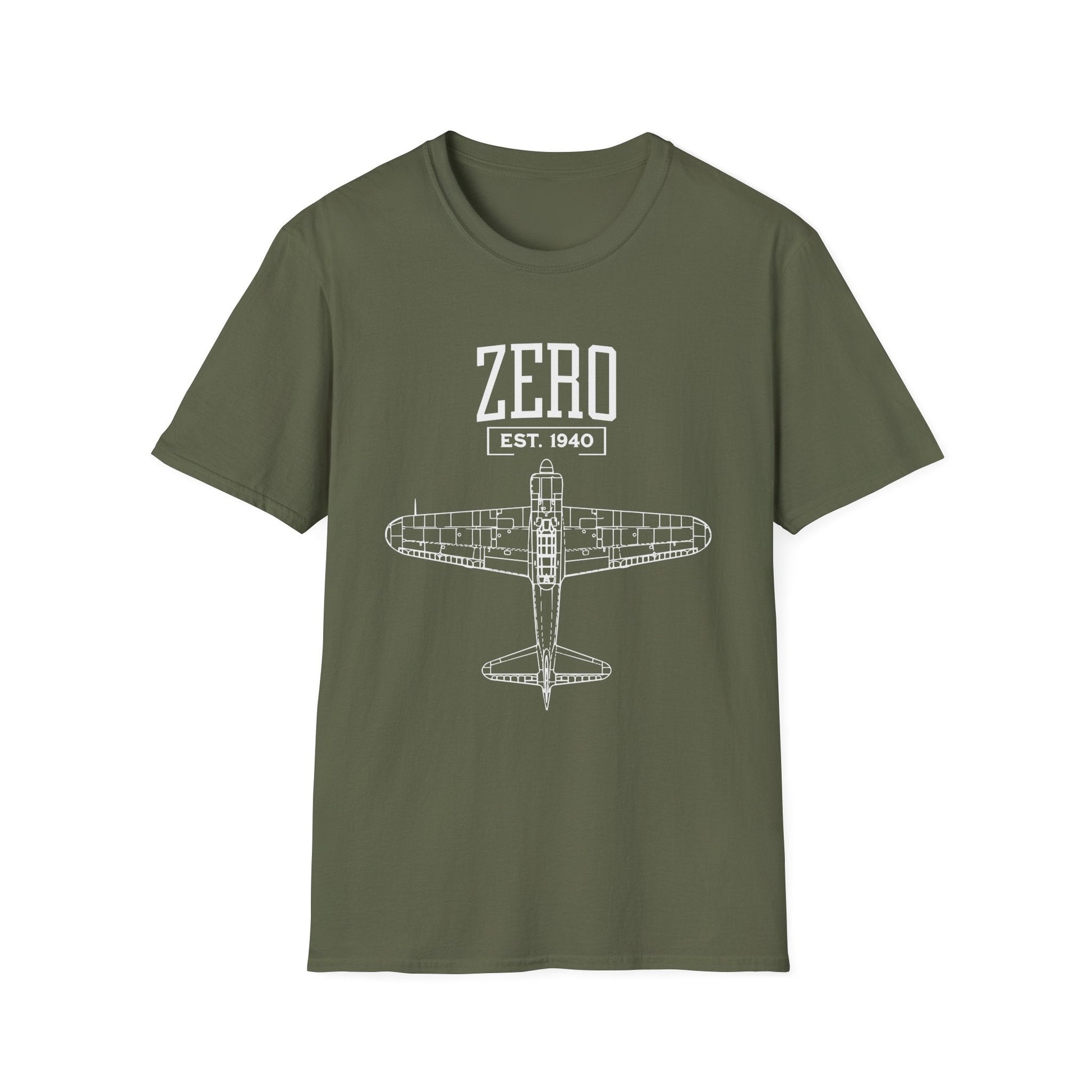 A6M Zero Premium WWII T Shirt Pilot gifts warbird t shirt