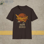 A6M Zero “Retro Heritage” WWII T-Shirt - Pilot gifts - warbird t-shirt