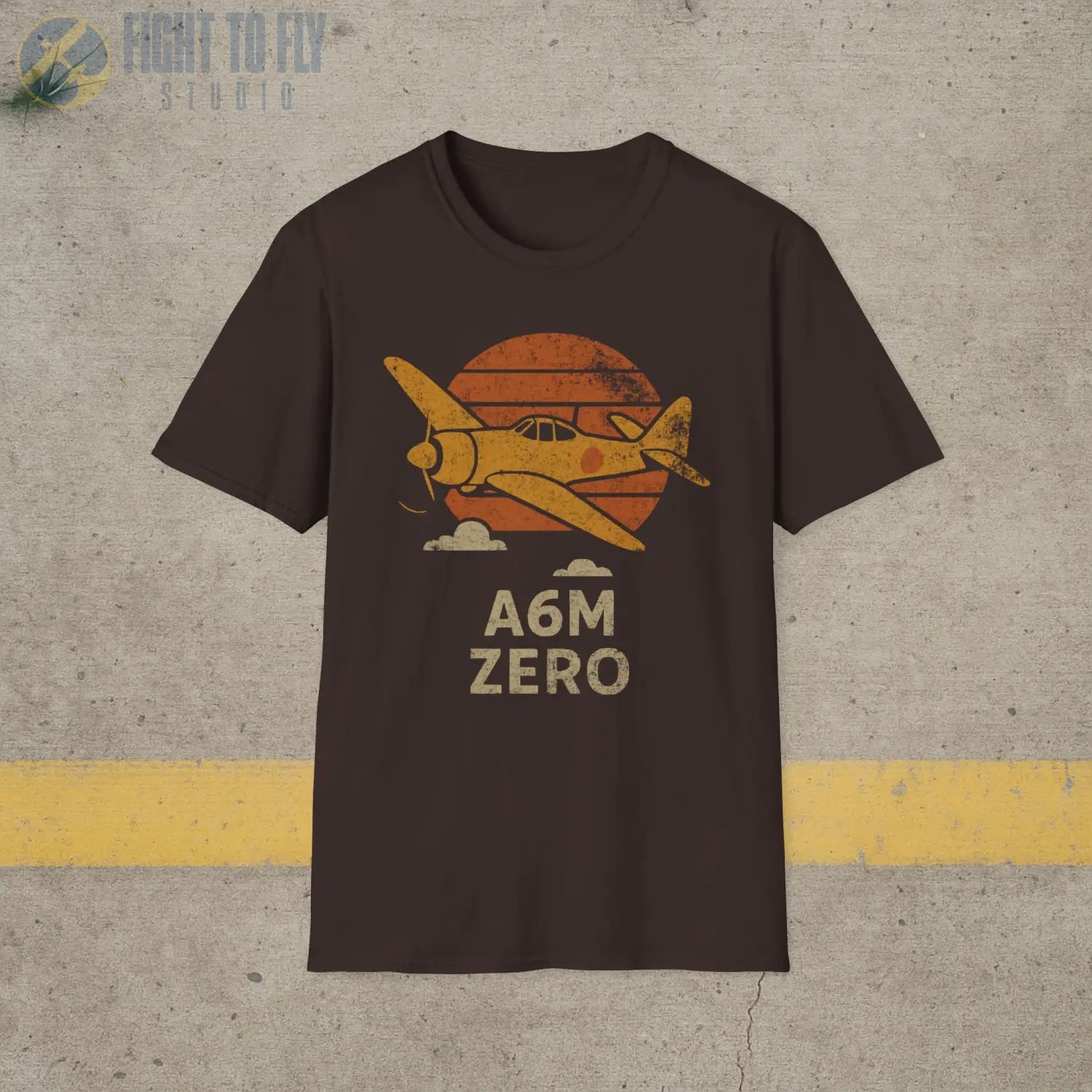 A6M Zero “Retro Heritage” WWII T-Shirt - Pilot gifts - warbird t-shirt