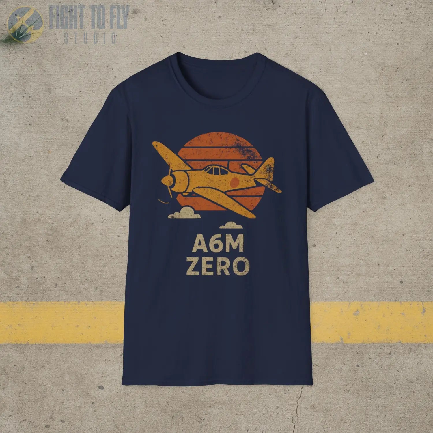 A6M Zero “Retro Heritage” WWII T-Shirt - Pilot gifts - warbird t-shirt