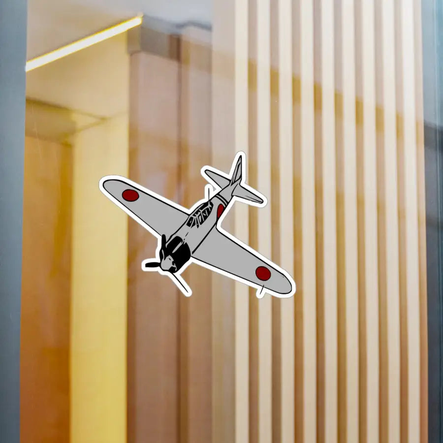 A6M3 Zero Kiss-Cut Vinyl Decal - Paper products - Pilot gifts - WWII warbird t-shirt