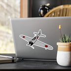 A6M3 Zero Kiss-Cut Vinyl Decal - Paper products - Pilot gifts - WWII warbird t-shirt