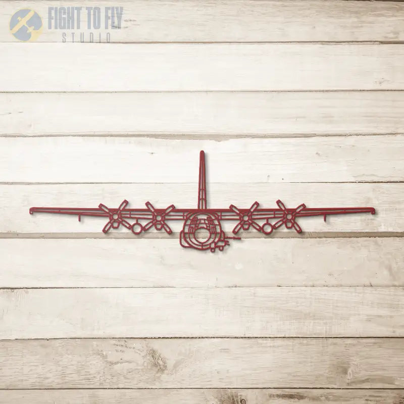 AC-130U Gun Ship Die Cut Metal Wall Art - Sign - Pilot gifts - WWII warbird t-shirt
