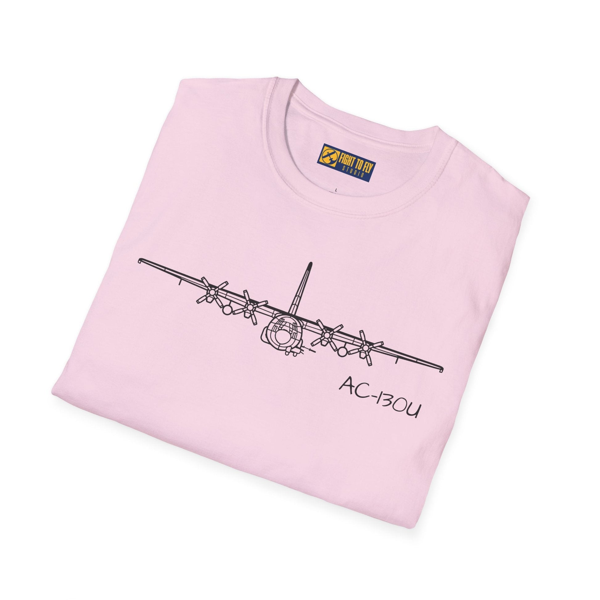 AC-130U T-Shirt – Gunship Close Air Support Aviation Tee - Gifts for pilots - apparel