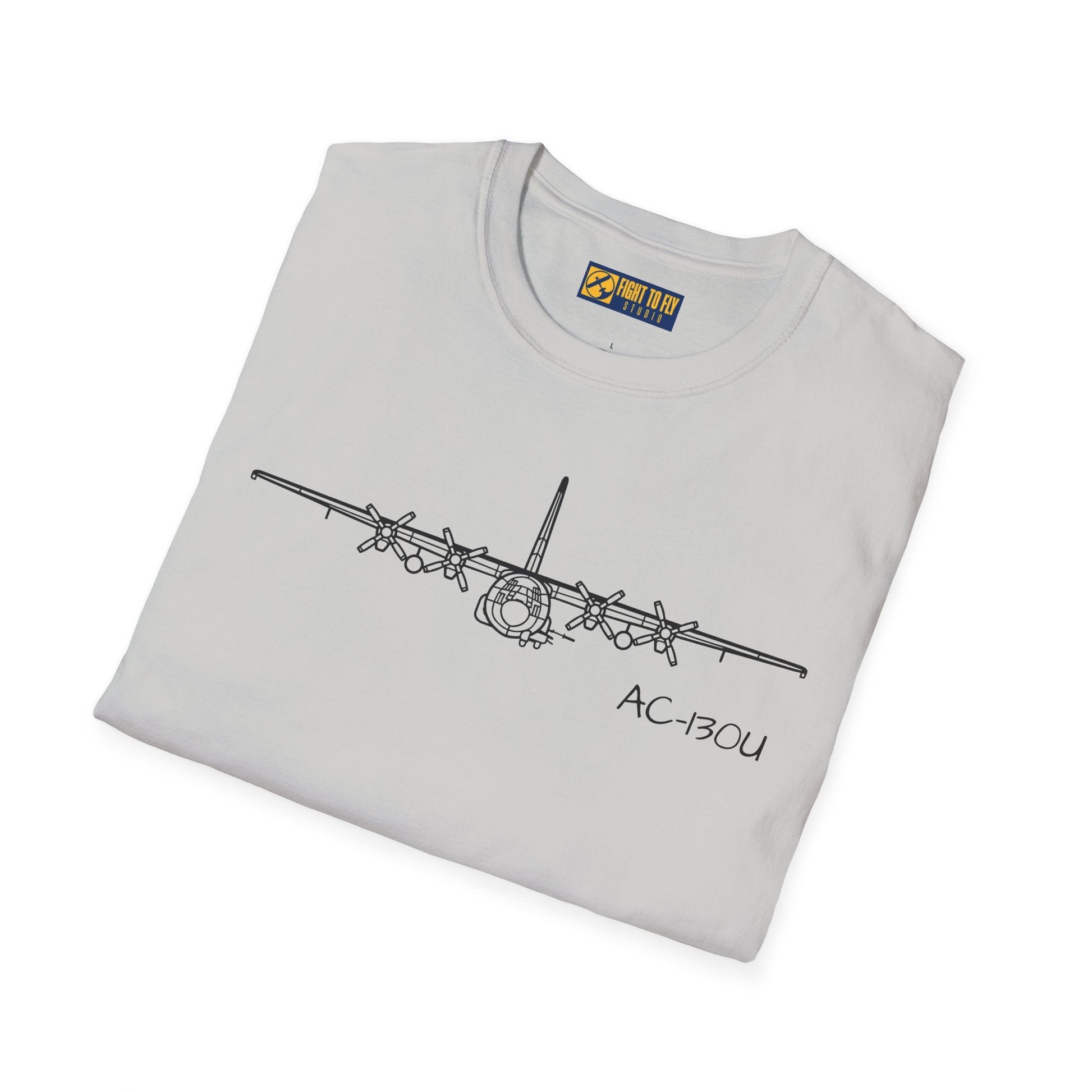 AC-130U T-Shirt – Gunship Close Air Support Aviation Tee - Gifts for pilots - apparel
