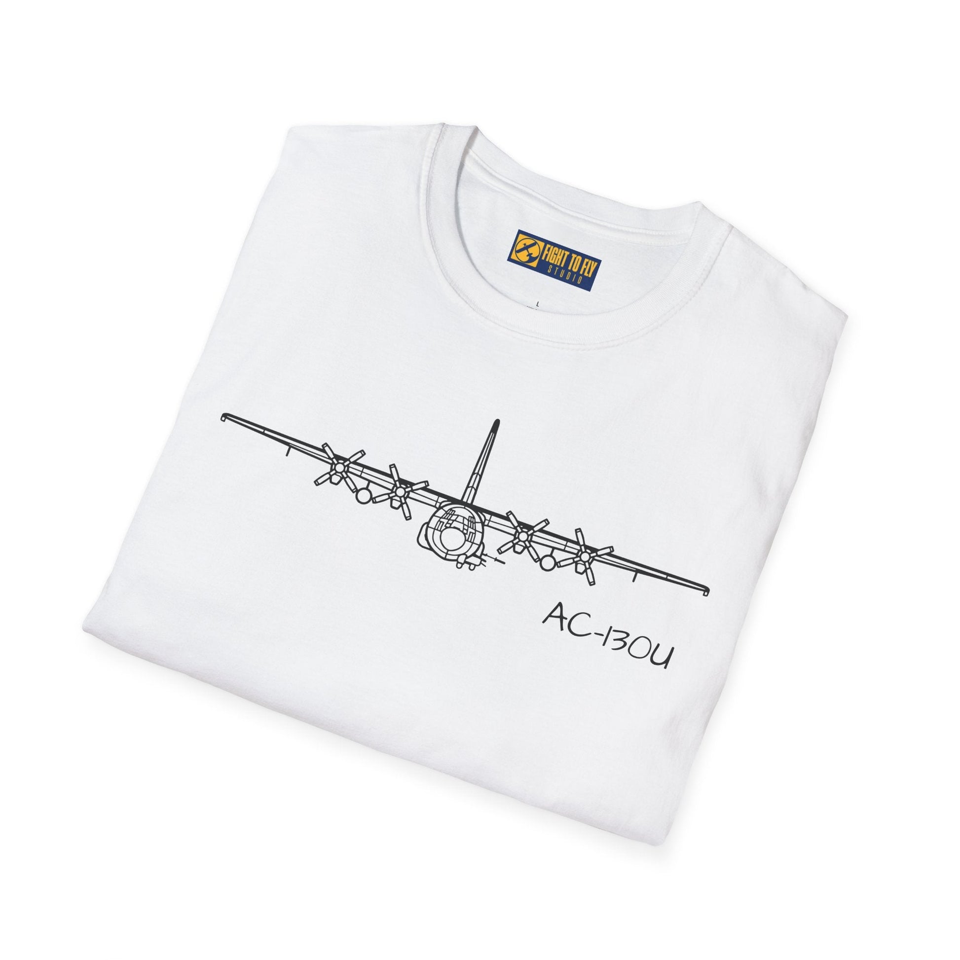 AC-130U T-Shirt – Gunship Close Air Support Aviation Tee - Gifts for pilots - apparel