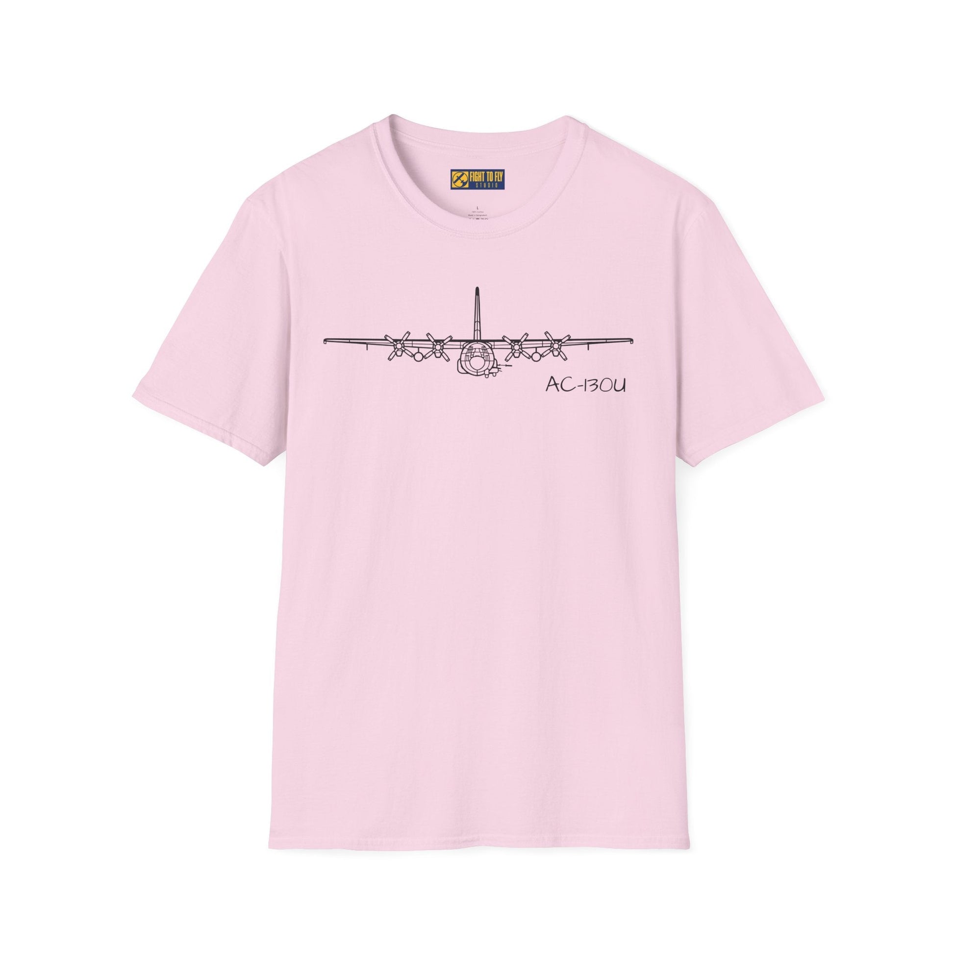 AC-130U T-Shirt – Gunship Close Air Support Aviation Tee - Gifts for pilots - apparel