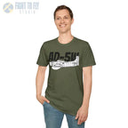 AD-5W Skyraider Side Profile T-Shirt - Pilot gifts - WWII warbird t-shirt