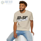AD-5W Skyraider Side Profile T-Shirt - Pilot gifts - WWII warbird t-shirt
