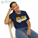 AD-5W Skyraider Side Profile T-Shirt - Pilot gifts - WWII warbird t-shirt