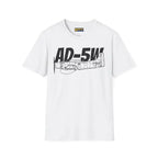AD-5W Skyraider Side Profile T-Shirt - Pilot gifts - WWII warbird t-shirt