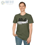 AD-6 Skyraider Side Profile T-Shirt - Pilot gifts - WWII warbird t-shirt