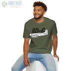 AD-6 Skyraider Side Profile T-Shirt - Pilot gifts - WWII warbird t-shirt