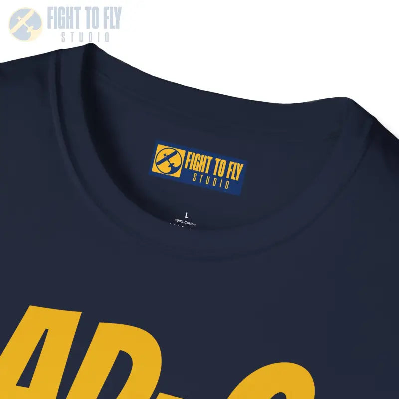AD-6 Skyraider Side Profile T-Shirt - Pilot gifts - WWII warbird t-shirt