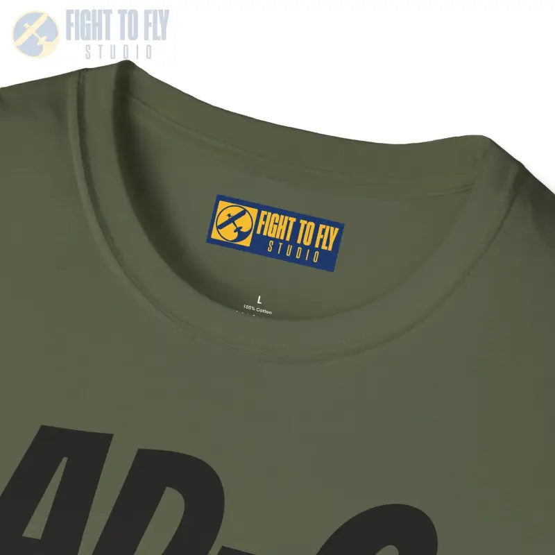 AD-6 Skyraider Side Profile T-Shirt - Pilot gifts - WWII warbird t-shirt