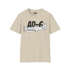 AD-6 Skyraider Side Profile T-Shirt - Pilot gifts - WWII warbird t-shirt