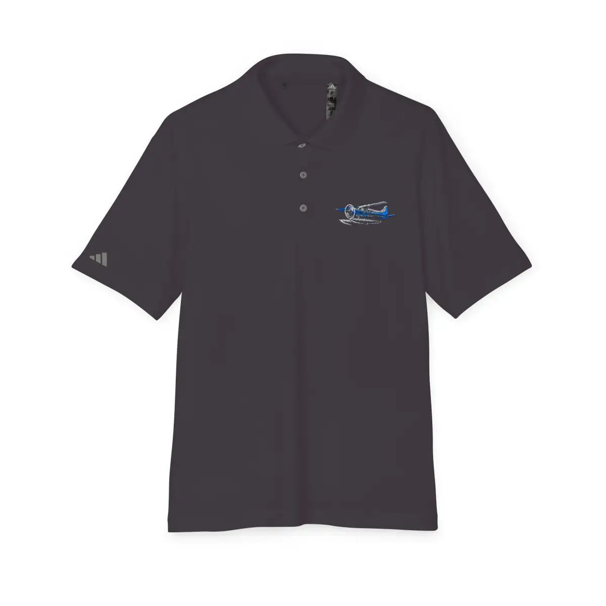 Adidas Unisex Performance Polo - Sportswear Activewear Casual Shirt Golf Outdoor Clothing - T-Shirt - Gifts for pilots