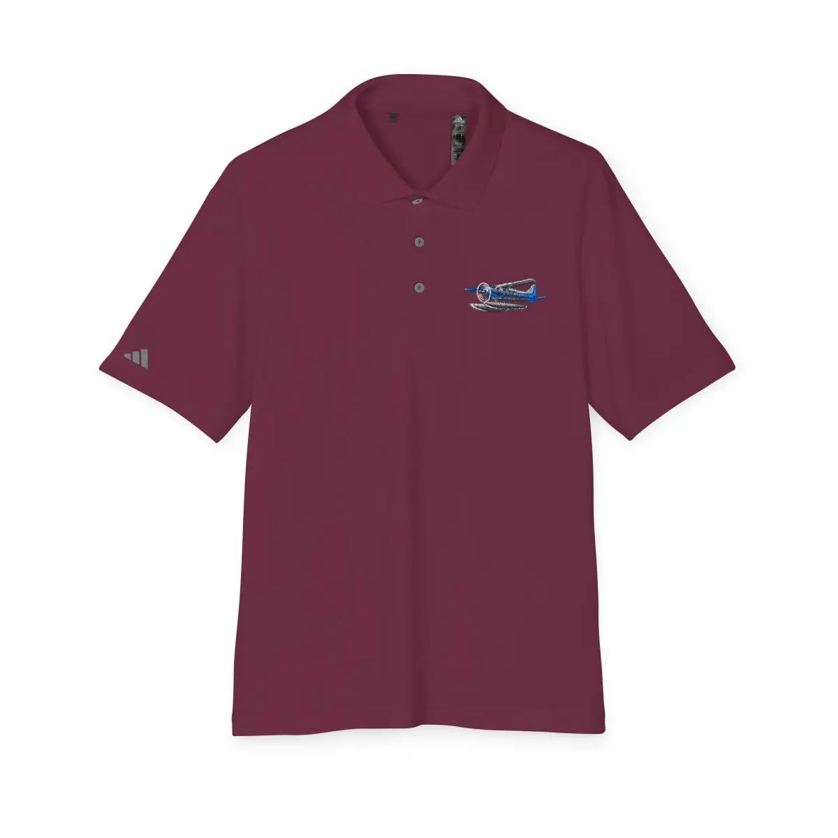 Adidas Unisex Performance Polo - Sportswear Activewear Casual Shirt Golf Outdoor Clothing - T-Shirt - Gifts for pilots
