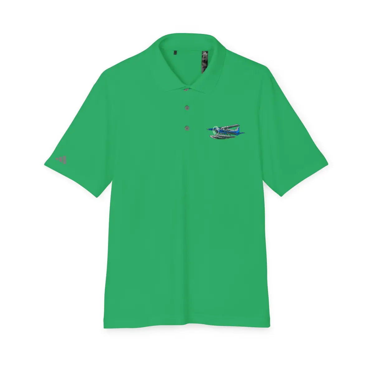 Adidas Unisex Performance Polo - Sportswear Activewear Casual Shirt Golf Outdoor Clothing - T-Shirt - Gifts for pilots