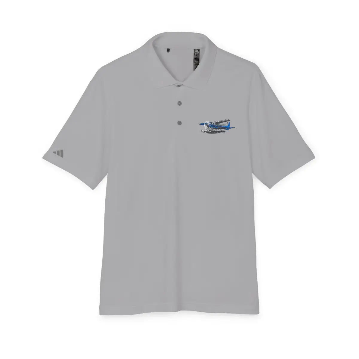 Adidas Unisex Performance Polo - Sportswear Activewear Casual Shirt Golf Outdoor Clothing - T-Shirt - Gifts for pilots