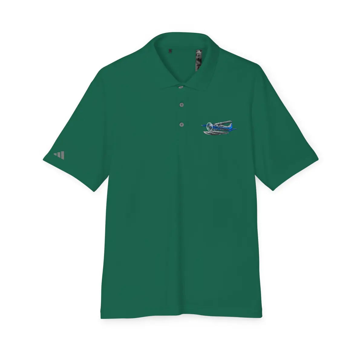 Adidas Unisex Performance Polo - Sportswear Activewear Casual Shirt Golf Outdoor Clothing - T-Shirt - Gifts for pilots