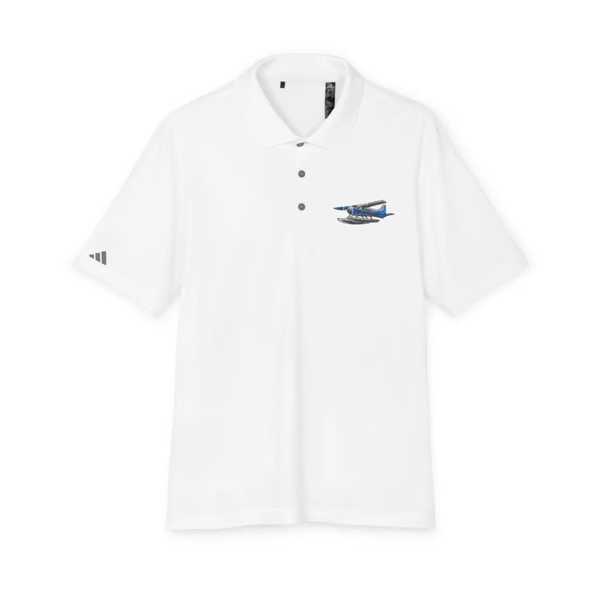 Adidas Unisex Performance Polo - Sportswear Activewear Casual Shirt Golf Outdoor Clothing - T-Shirt - Gifts for pilots