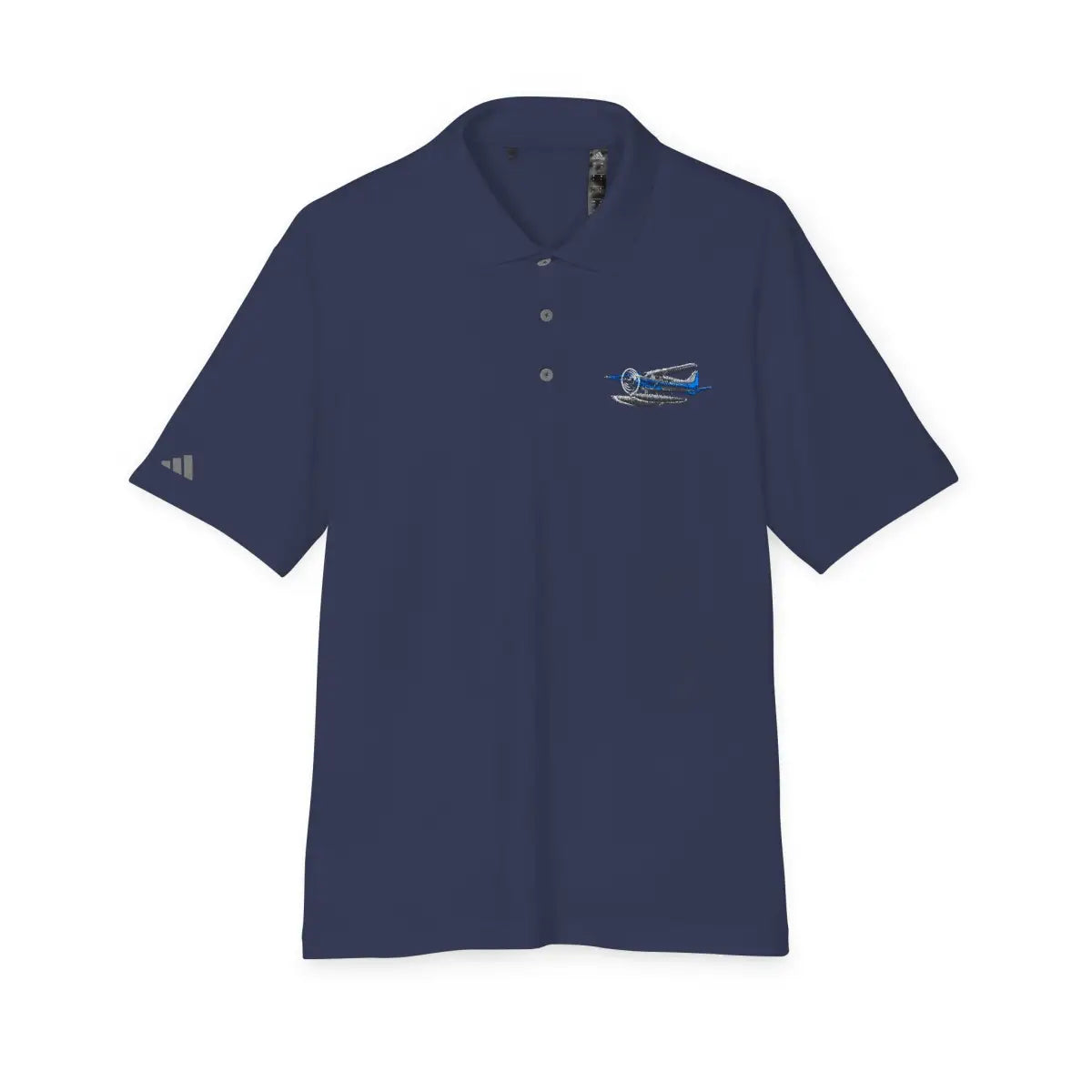 Adidas Unisex Performance Polo - Sportswear Activewear Casual Shirt Golf Outdoor Clothing - T-Shirt - Gifts for pilots
