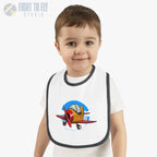 Adorable Airplane Baby Bib - Sport Plane - Kids clothes - Pilot gifts - WWII warbird t-shirt