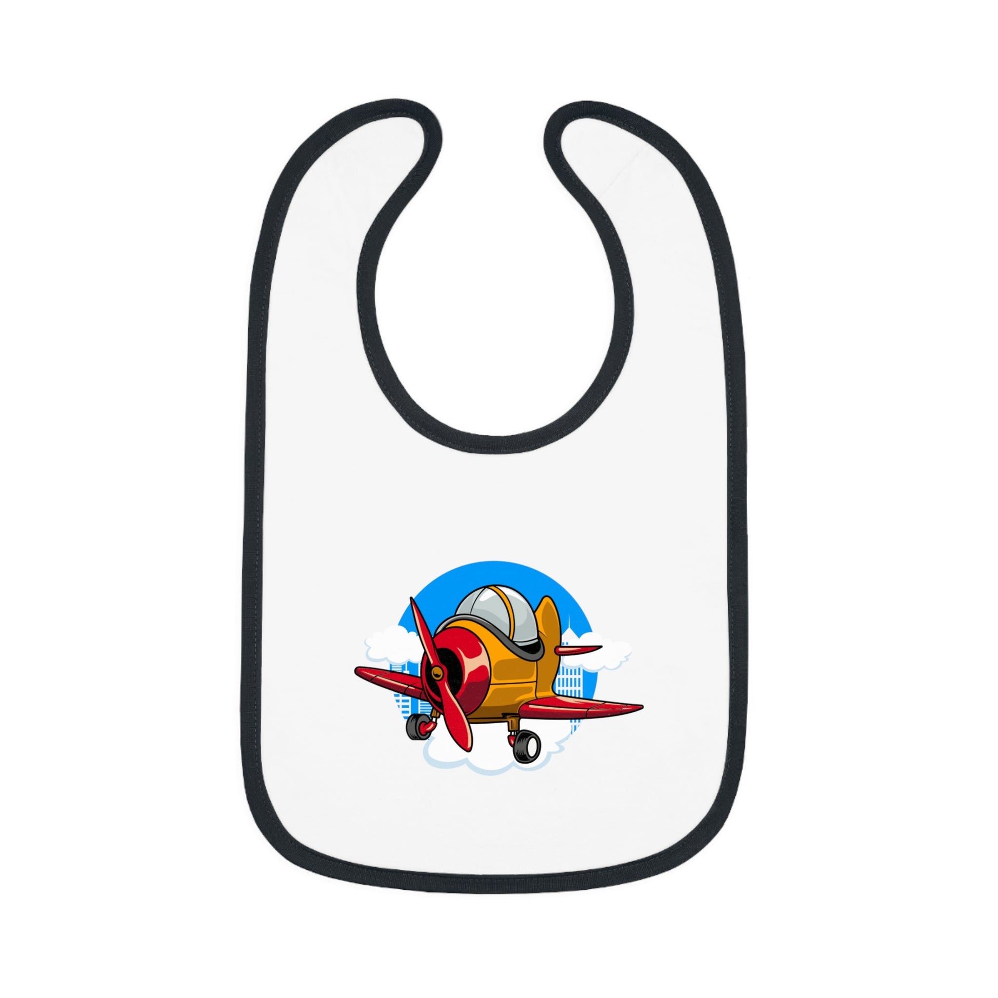 Adorable Airplane Baby Bib - Sport Plane - Kids clothes - Gifts for pilots - Aviation apparel