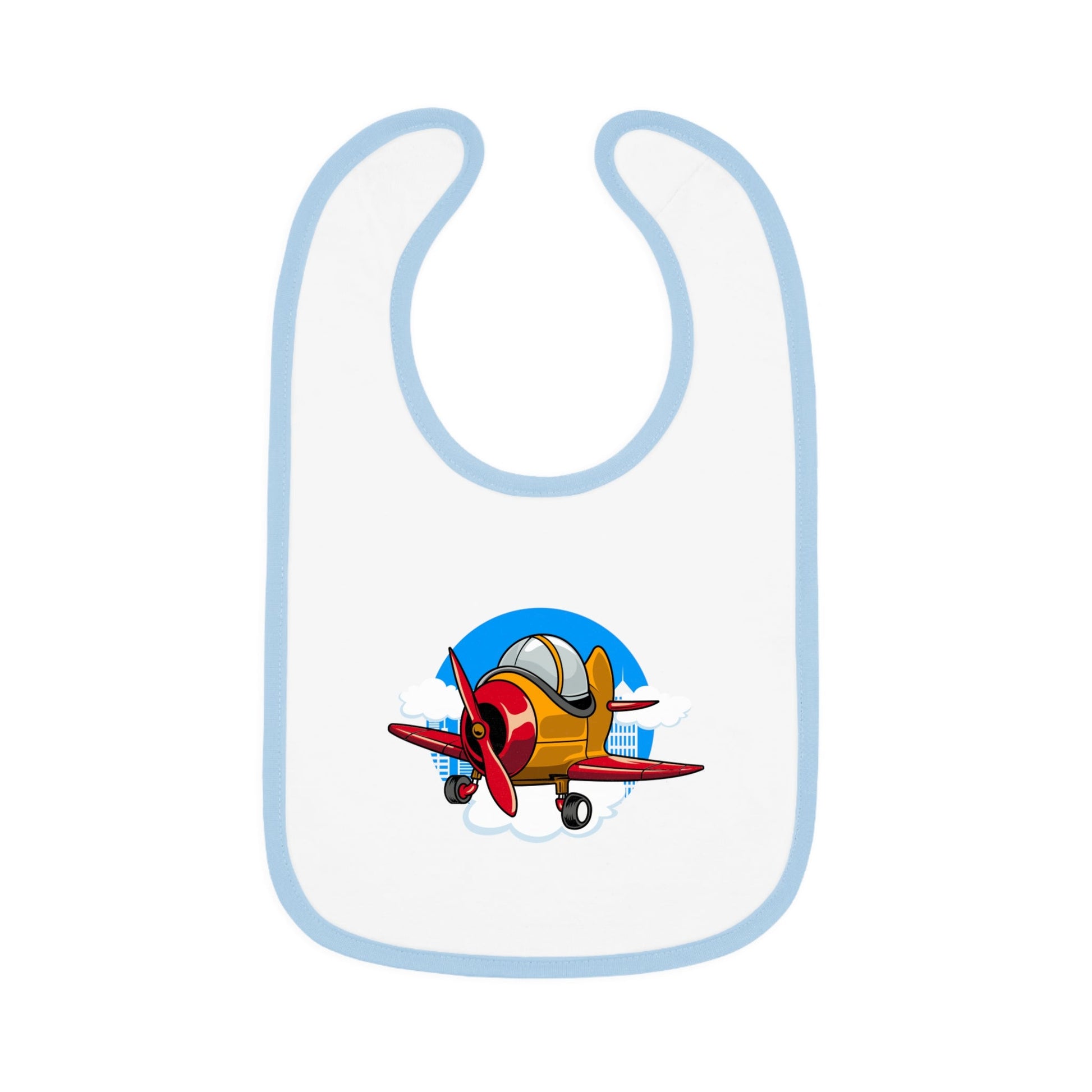 Adorable Airplane Baby Bib - Sport Plane - Kids clothes - Gifts for pilots - Aviation apparel