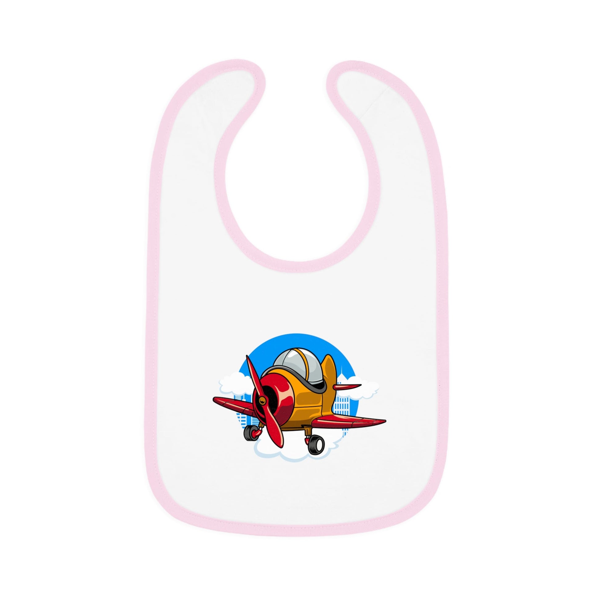 Adorable Airplane Baby Bib - Sport Plane - Kids clothes - Gifts for pilots - Aviation apparel