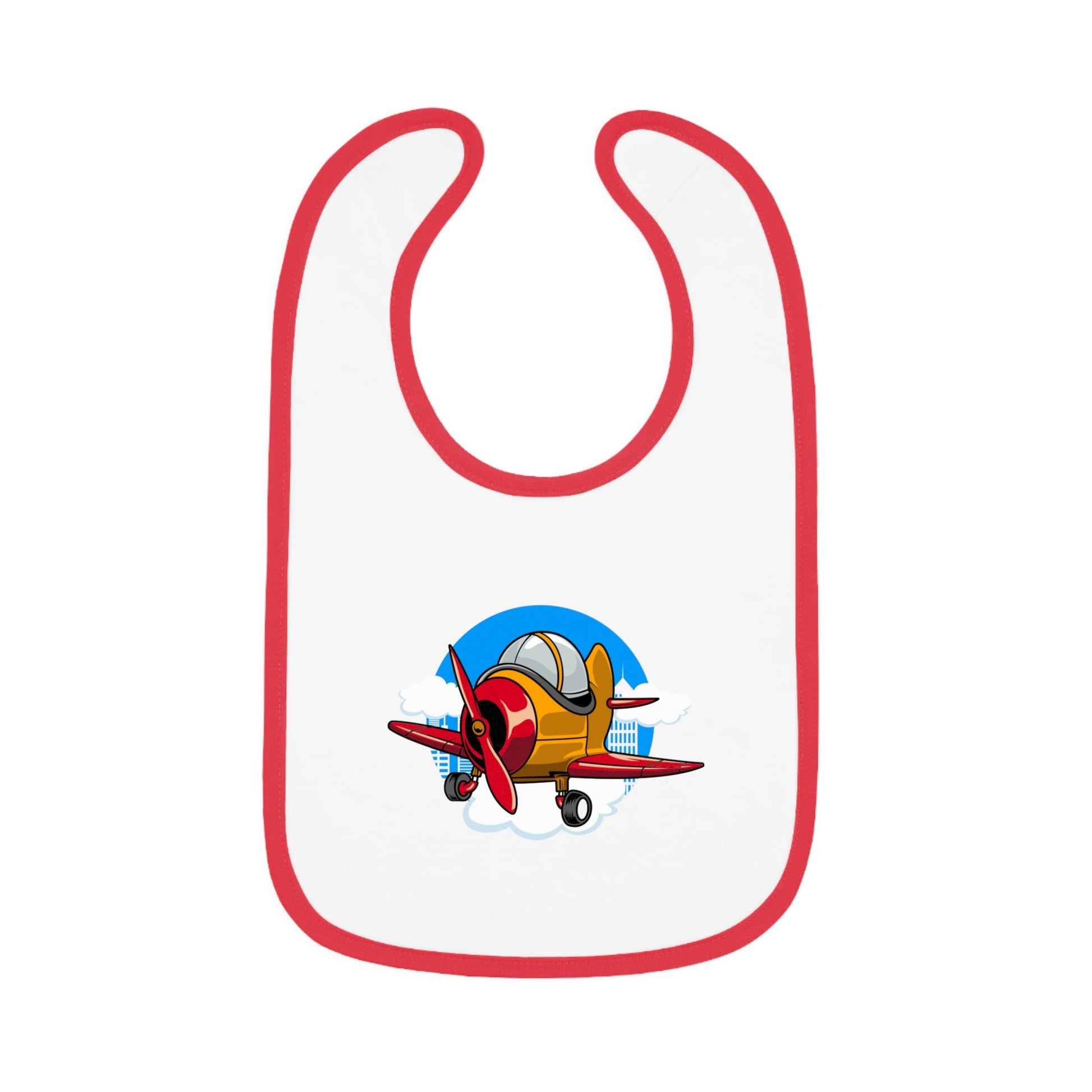 Adorable Airplane Baby Bib - Sport Plane - Kids clothes - Gifts for pilots - Aviation apparel