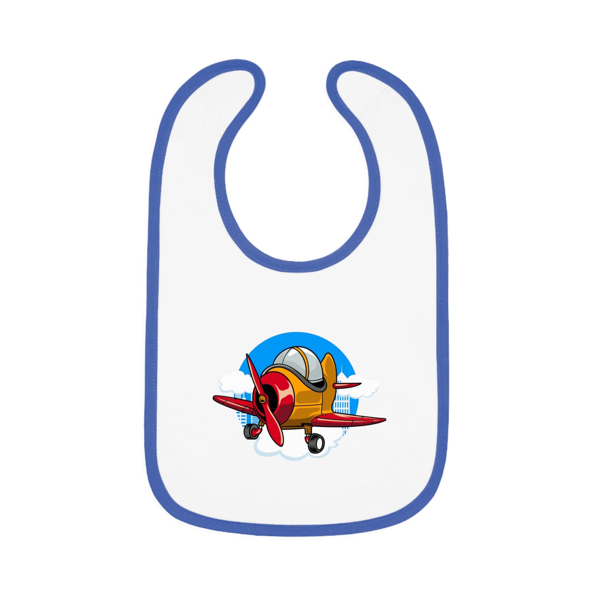 Adorable Airplane Baby Bib - Sport Plane - Kids clothes - Gifts for pilots - Aviation apparel