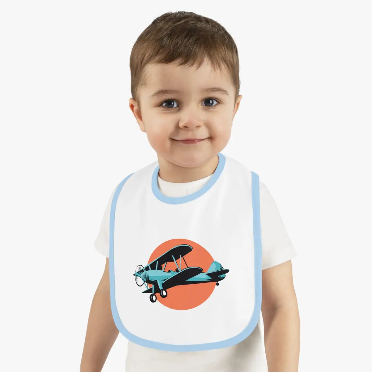 Adorable Airplane Bib for Little Aviators - Kids clothes - Pilot gifts - WWII warbird t-shirt