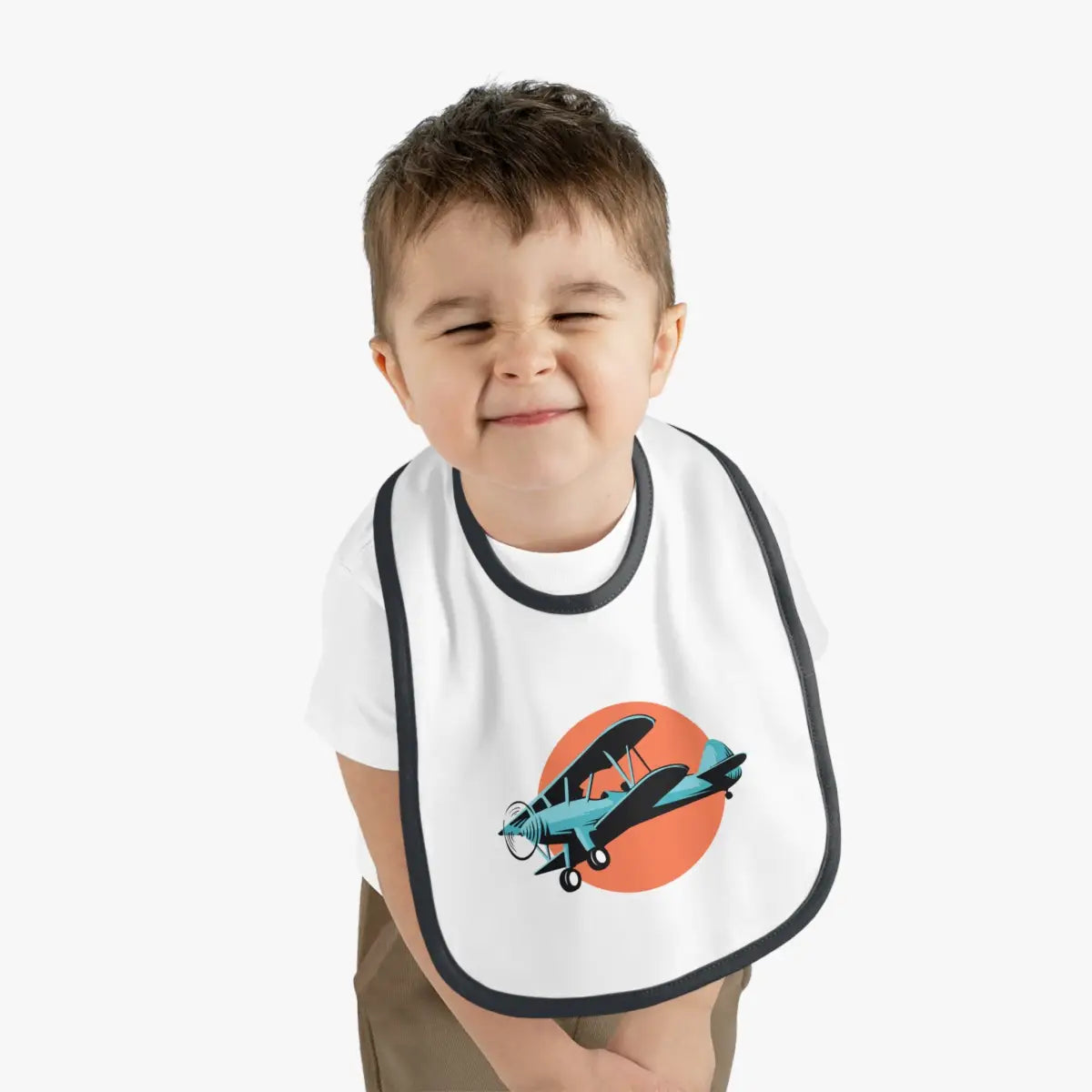 Adorable Airplane Bib for Little Aviators - Kids clothes - Pilot gifts - WWII warbird t-shirt