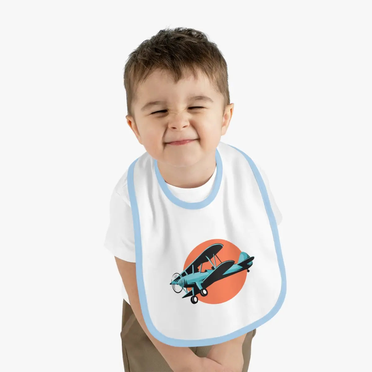 Adorable Airplane Bib for Little Aviators - Kids clothes - Pilot gifts - WWII warbird t-shirt