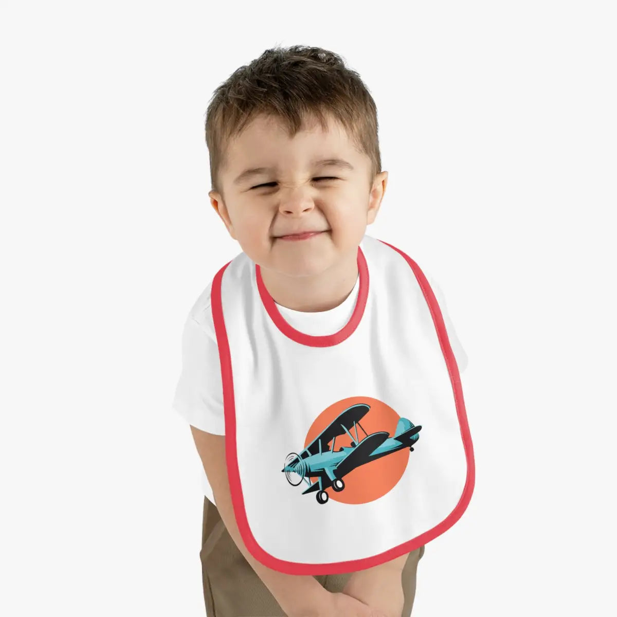 Adorable Airplane Bib for Little Aviators - Kids clothes - Pilot gifts - WWII warbird t-shirt