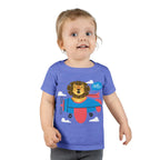 Adorable Toddler T-Shirt with Airplane and Lion Design Cute Kids Tee - clothes - Pilot gifts - WWII warbird t-shirt