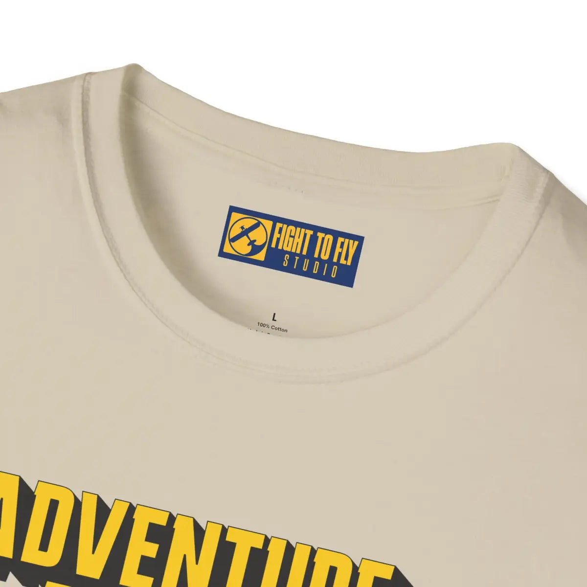 Adventure Begins At Rotation - Tee - T-Shirt - Gifts for pilots - Aviation apparel