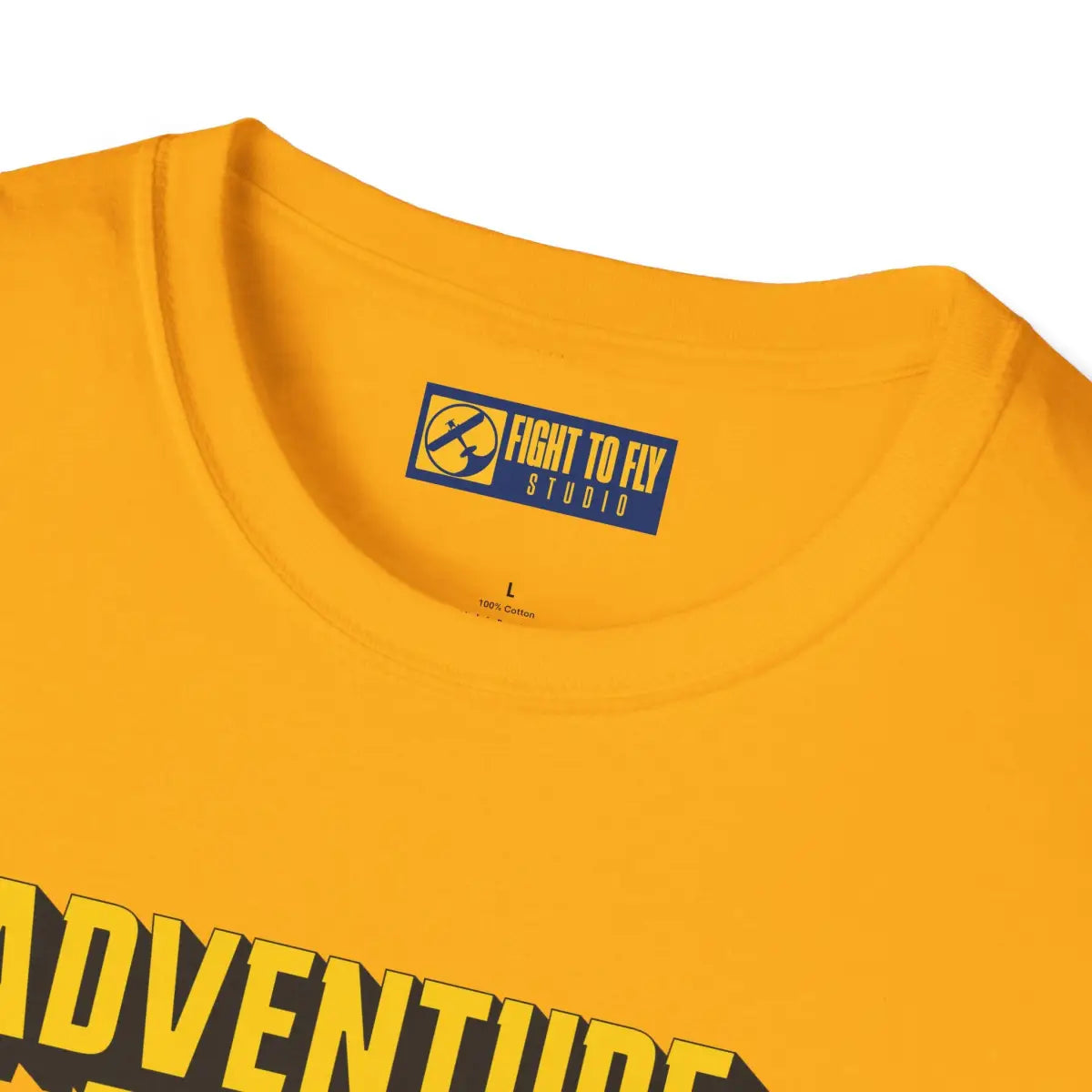 Adventure Begins At Rotation - Tee - T-Shirt - Gifts for pilots - Aviation apparel