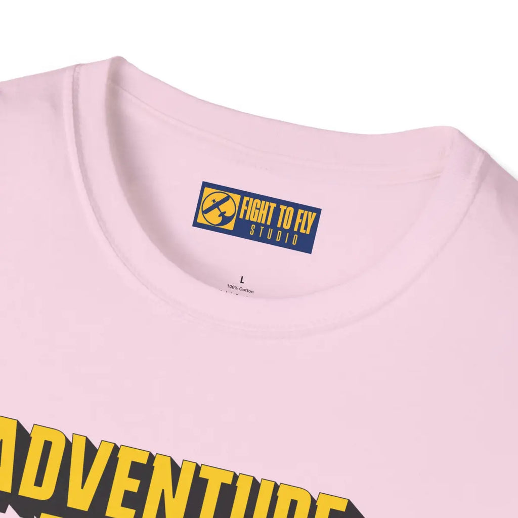 Adventure Begins At Rotation - Tee - T-Shirt - Gifts for pilots - Aviation apparel