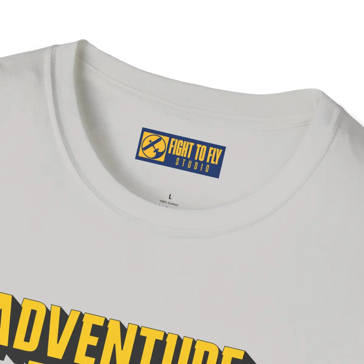 Adventure Begins At Rotation - Tee - T-Shirt - Gifts for pilots - Aviation apparel