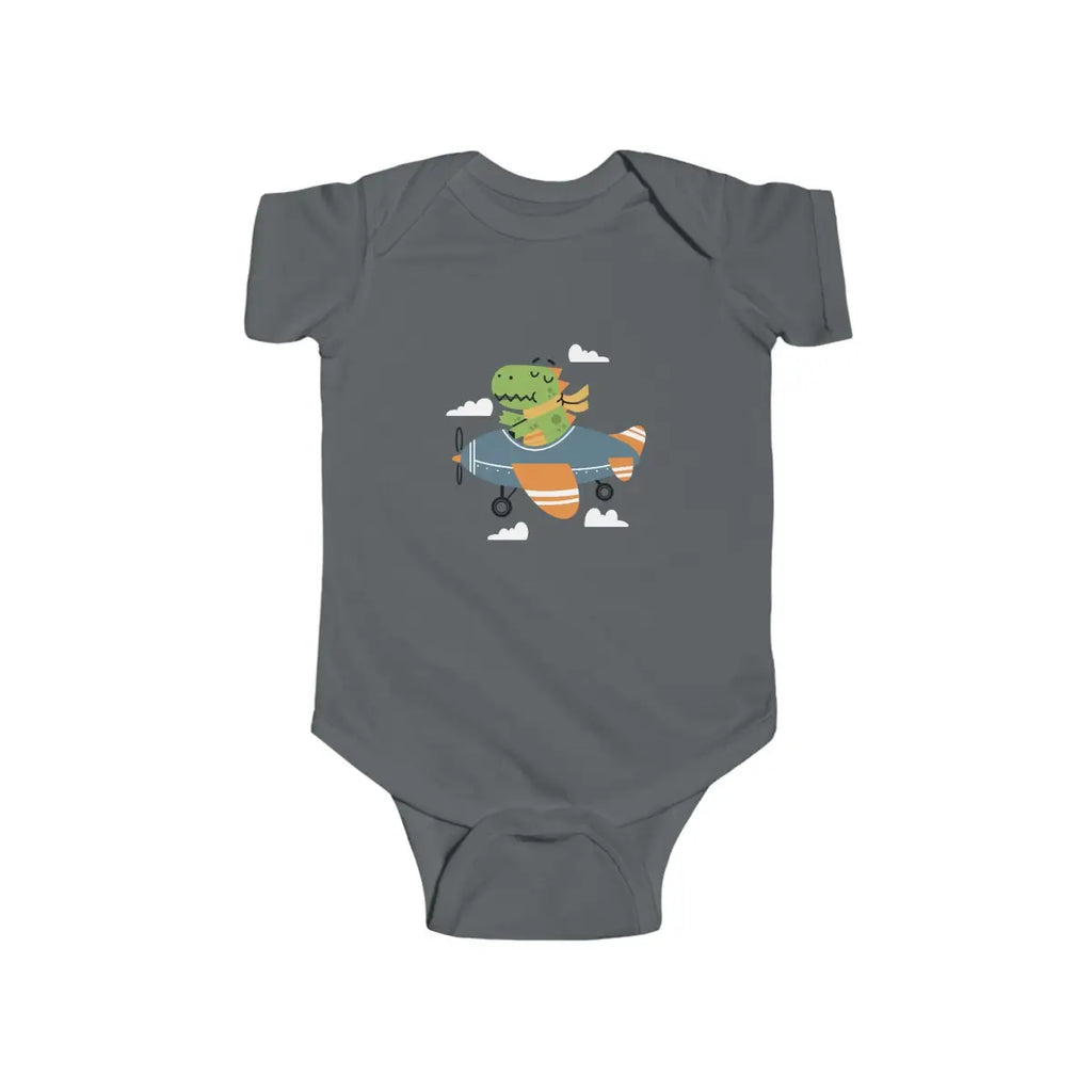 Adventurous Dinosaur Baby Bodysuit Cute Clothes Infant Outfit Dino Gift Shower Toddler Clothing Unique Apparel - Kids