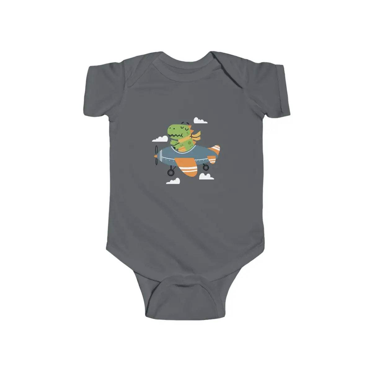 Adventurous Dinosaur Baby Bodysuit Cute Clothes Infant Outfit Dino Gift Shower Toddler Clothing Unique Apparel - Kids
